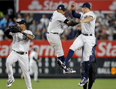 The Astros have a 26-8 record in games when. . What is the yankees score tonight